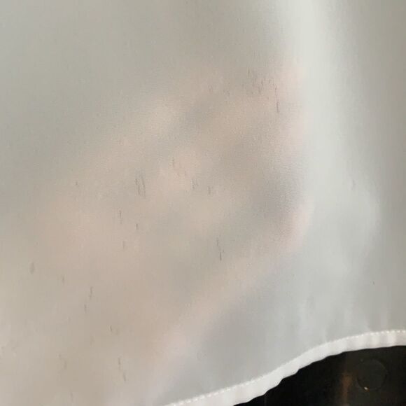 Notations white polyester short sleeved shirt - Picture 6 of 11